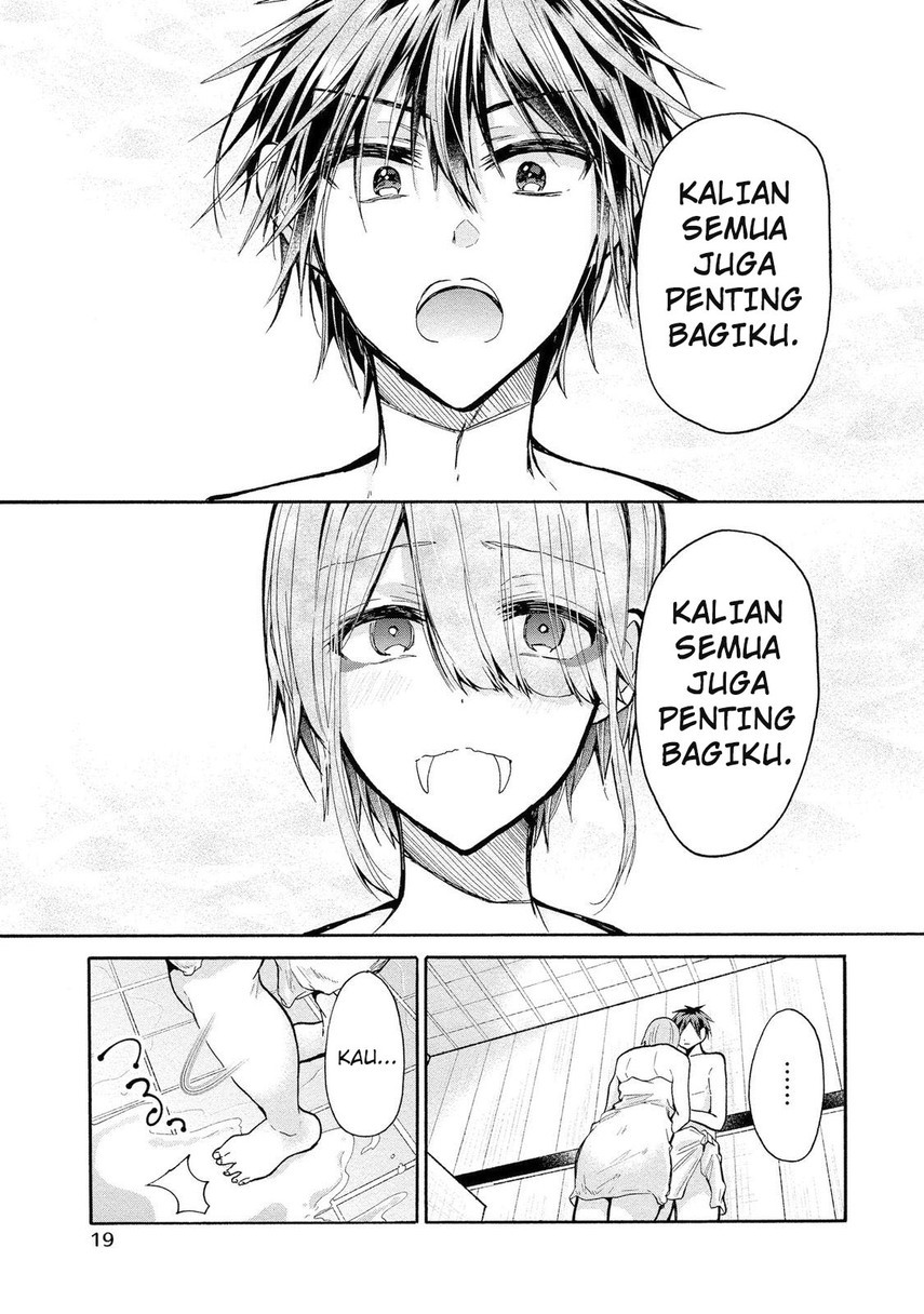 Sanshimai ga Ore wo Yuuwaku Shite Kuru Chapter 06 Bahasa Indonesia